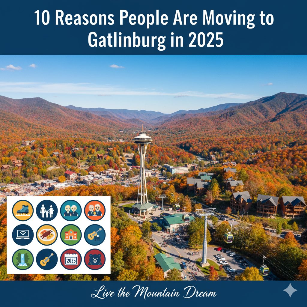 10 Reasons People Are Moving to Gatlinburg in 2025